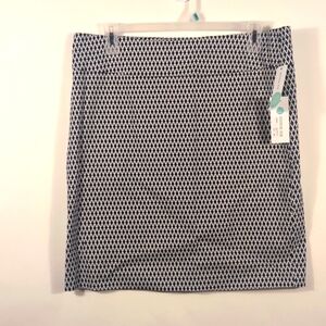 Margaret M Blue and White Patterned Garment XXL New with tags